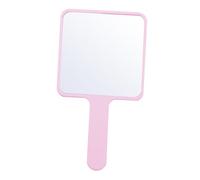 SOESFOUFU Makeup Mirror Portable Handheld Mirror 16X9Cm Comfortable Hold ABS Material for Women Traveling Salon Use