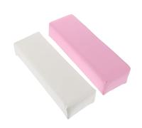 SOESFOUFU Manicure Hand Pillow Nail Art Hand Rest Cushion 2pcs Soft Leather Wrist Support for Nail Salon and Home Use for Manicuring
