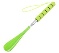 SOESFOUFU Metal Shoe Horn Long Handle Adjustable 29.5cm to 71cm Telescopic Design Made of 201 Stainless Steel with Ergonomic Handle Suitable for Travel and Daily Use for Women