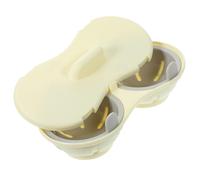 SOESFOUFU Microwave Egg Cooker with Lid Egg Cooking Cups Made of Sturdy Pp Material Easy Operation and Multi-functional Design for Kitchen Use Minimalist Style