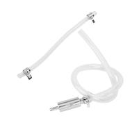 SOESFOUFU Motorcycle Brake Bleeder Hose with One-way Check Valve Stainless Steel and PP Material Compact and Clean Hydraulic Brake Bleeding Tool for Efficient