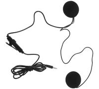 SOESFOUFU Motorcycle Helmet Intercom Headset Windproof and Noise Reduction Features with 3.5mm and Steel Material, for Riding Communication and Gps Navigation