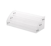 SOESFOUFU Nail Polish Organizer Rack Lipstick Storage Rack Multiple Layers Makeup Display Holder for Nail Polish Lipstick Essential Oils for Desk Vanity Table Organizing