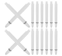 SOESFOUFU Nylon Dart Shaft Set and Reliable Performance 50 Pcs with Comfortable Grip Stylish Beige Soft Tip Accessories for Competing a Tournament and Casual Games for Long Flights