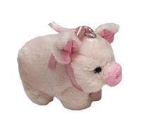 SOESFOUFU Outdoor Messenger Bag Shoulder Bag Fashion Style Plush Lightweight Storage Pouch for Students and Women Suitable for Traveling and Picnic Cute Pig Modeling Design