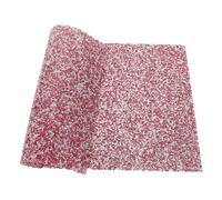 SOESFOUFU Pink Rhinestone Nail Table Pad with Comfortable Arm Rest Cushion, Versatile Photo Prop and Nail Tool Mat for Professional Manicure and Client Experience