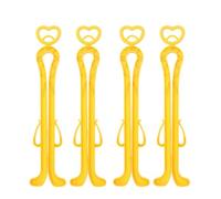 SOESFOUFU Plastic Boot Shaper Stretcher 4 Pcs Set with Sturdy Hard Plastic and Two Side Clips to Prevent Distortion and Crumples Simple and Practical Design for Boot Storage and Shape