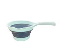 SOESFOUFU Plastic Water Ladles Water Container 2pcs Foldable Multi-Purpose Large Capacity for Family Kitchen and Restaurant Kitchen
