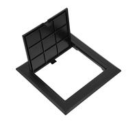 SOESFOUFU Plumbing Access Panel for Drywall - Ceiling Removable Maintenance Utility Door ABS Decorative Cover Plate for Renovation Indoor Wall Inspection Black