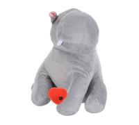 SOESFOUFU Plush Heartbeat Dog for Anxiety Relief and Calming Aid with Realistic Heartbeat Simulation, Soft Stuffed Animal for Chewing and Cuddling, Suitable for Dogs and Cats at Home