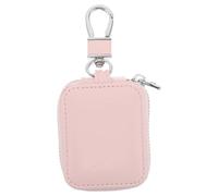 SOESFOUFU Portable Earbud Case Earpiece Storage Bag with Clip Shock Resistant PU Organizer for Easy Access to Charging Ports and Buttons for Earbuds and Earphones