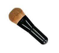 SOESFOUFU Portable Flat Foundation Brush with Artificial Fiber and Plastic Handle, Fluffy Blush Brush for Blending Liquid Makeup, for Creating a Natural, Blended Look
