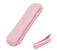 SOESFOUFU Portable Makeup Brush Storage Bag Zipper Cosmetic Brush Holder for Travel Compact and Lightweight Design for Easy Organization and Protection