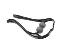 SOESFOUFU Portable Multi-Functional Manual Neck Massager with Ergonomic Curved Design for Cervical Vertebra Massage and Muscle Tension Relief Handheld Tool for Neck and Shoulder Therapy