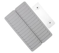 SOESFOUFU Portable Pp Plastic Attendance Card Holder Rack with 28 Slots for Office and School Use Retractable Design Suitable for Attendance Cards and Public Transportation