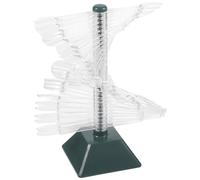 SOESFOUFU Practical Acrylic Nail Tips Display Stand with 60 Pcs Spiral Nail Practice Holders Unique Simple Design Delicate Appearance Style
