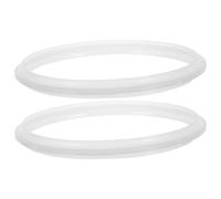 SOESFOUFU Pressure Cooker Silicone Gasket 2pcs Universal Fit Replacement Sealing Rings for Electric Pressure Cookers Cooking Maintenance Accessories