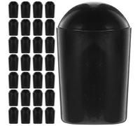 SOESFOUFU Rack Tip Tine Caps Lightweight PVC 100PCS Black Rounded Corner Protective Covers Suitable for Industrial Products Hanging Hooks