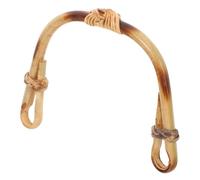 SOESFOUFU Rattan Teapot Handle Replacement with Rustic Charm Kettle Grip U-Shape Easy Installation for 9-11cm Kung Fu Teapots for Home Decor