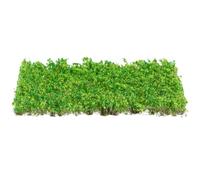 SOESFOUFU Realistic Artificial Grass Cluster with Green Nylon Material for Miniature Scene Model and DIY Railroad Scenery, Enhanced Realism with Vivid Contours Suitable for Miniature Bases