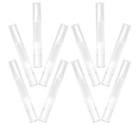 SOESFOUFU Refillable Lip Gloss Tubes 10Pcs 5Ml Cosmetic Container with Twisting Pen Design for Foundation Nail Polish Easy to Carry in Purse Or Bag