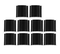 SOESFOUFU Rubber Valve Stops Black Rubber Pads for French Horn and Euphonium 10 Pcs with 4mm Thickness, Precision Fit and Smooth Operation Instrument Buffer Accessories for Brass Band