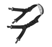 SOESFOUFU Safety Helmet Strap with Chin Cup, Y Shape Elastic Adjustable Hard Hats Chin Strap for Construction, Worker Hat, Bike Helmet Accessories, Black