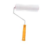 SOESFOUFU Self Leveling Screed Spiked Roller 9 Inch Paint Brush Roller 14mm Teeth for Aeration and Floor Coating Random Handle Color