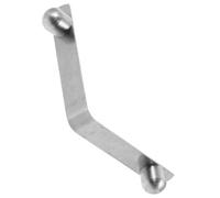 SOESFOUFU Shaped Stainless Steel Crutch Shrapnel Spring Clip for Walking Stick DIY Locking Lightweight Compressed Snap Clip Accessory for Height Walkers and Canes