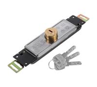 SOESFOUFU Shutter Door Lock with Keys Heavy Duty Rolling Gate Lock for Security Commercial and Residential Use Construction with Elegant Design Simple to Operate and User-Friendly