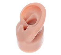 SOESFOUFU Silicone Ear Model for Piercing Practice Reusable Teaching Prop Human Ear Model Simulation