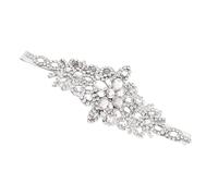 SOESFOUFU Silver Rhinestone Wedding Hairband for Brides Elegant Bridal Headwear with Delicate Decor, for Weddings and Dances, Beautiful Hair Jewelry Accessory