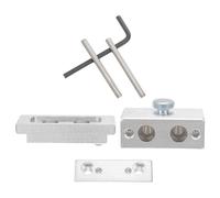 SOESFOUFU Single Color Lipstick Mold 2 Cavity Precision Lipstick Mold Aluminum Alloy Refillable DIY Lip Balm Making Kit for Cosmetic Crafting