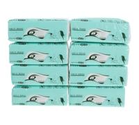 SOESFOUFU Soft and Absorbent Kitchen Tissue Paper 8pcs White Wood Pulp Hand Paper Towels Roll Three-Layer Thickening Design for Kitchen and Bathroom Use