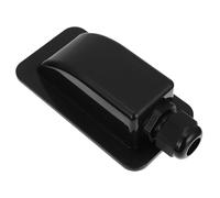 SOESFOUFU Solar Single Cable Entry Gland Single-hole Design Abs Black