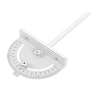 SOESFOUFU Steel Protractor Angle Gauge and Locking Thumb Nut for Precise Bevel Setting with Long Arm Folding Design and Angle Measurement in Woodworking