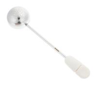 SOESFOUFU Tea Infuser Sphere White Mesh Filter Strainer with Long Handle Stainless Steel Easy Cleaning for Loose Leaf Teas and Herbs