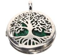 SOESFOUFU Tree of Life Pendant Hollowed Charm for Jewelry Making Versatile Stone Craft Supply for Necklace Bracelet Meaningful Symbolic Accessory for Women and Men
