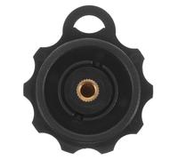 SOESFOUFU Universal Black Plastic Security Key Knob for Phone Rack with M6 Screw, Rotating Knob Design, Easy to Install Replacement Part for Motorcycle Phone Stand against Theft