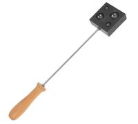 SOESFOUFU Versatile Craft Tool for Metal Casting and Smelting Half Sphere Mold Graphite Small-Capacity Design for Glass and Wood for Personal Use and Cake Branding Iron Applications