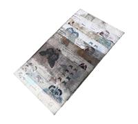 SOESFOUFU Vintage Decorative Scrapbook Background Paper Set, Large-Sized Retro Printing DIY Craft Sheets for Journaling and Scrapbooking, 4 Packs of English Textured Acid-Free Decorative