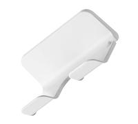 SOESFOUFU Wall-mounted Hair Dryer Rack Easy Install Bathroom Holder for Hair Tools White Storage Organizer for Salon Home Use Space-saving Design for Efficient Daily Life