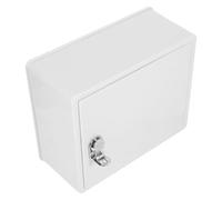 SOESFOUFU Wall Mounted Storage Box with Lockable Milk Container Spacious Plastic Milk Dispenser for Outdoor and Home Supplies Modern Minimalist Design Lockable Wall Hanging