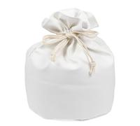 SOESFOUFU Waterproof Cosmetic Storage Bag Drawstring Makeup Bag Portable with Inner Pockets on Both Sides Pu Material Travel Toiletry Organizer for Travel and Daily Use