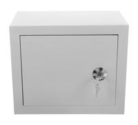 SOESFOUFU Weatherproof Outdoor Metal Breaker Box 30x25cm Splashproof Electrical Junction Project Box Wall-Mountable Control Distribution Enclosure