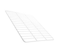 SOESFOUFU White Iron Refrigerator Freezer Shelf Rack with Open Mesh Structure and Grid Design for Kitchen and Pantry, Space Maximization and Easy Cleaning Storage Organizer