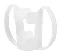 SOESFOUFU White Plastic Liquid Diet Cup Holder Inclined Stable Design Multifunctional Use for Elderly Dining in A Restaurant
