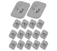 SOESFOUFU Window Locks Limiter Sturdy Security Restrictor Stainless Steel 16pcs with Sl esign and Quiet Operation for Sliding and Horizontal Windows Suitable for Home and DIY Setup