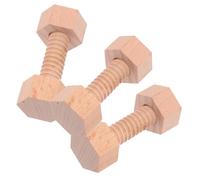 SOESFOUFU Wooden Screw and Nut Building for Fine Motor Skills Development Sturdy Construction Kit Enhancing Spatial Imagination and Logical Thinking Educational Activity for Family