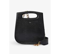 Soeur Womens Black Cheri Leather Cross-body Bag 1 Size